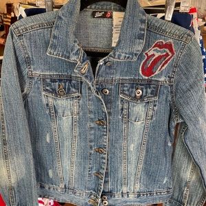 Rolling stones Jean jacket